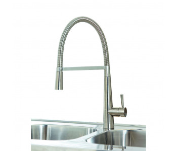 Iona KT9 Brushed Nickel Pull Out Kitchen Tap