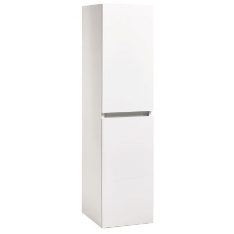 Iona Supreme Gloss White Tall Boy Bathroom Storage Unit 1200mm x 300mm