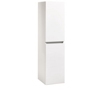 Iona Supreme Gloss White Tall Boy Bathroom Storage Unit 1200mm x 300mm