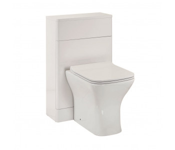 Iona Eve Gloss White Back to Wall Toilet WC Unit 500mm