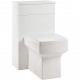 Iona Supreme Gloss White Back To Wall WC Toilet Unit 500mm