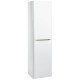 Iona Contour Gloss White 1500mm Tall Boy Bathroom Storage Unit