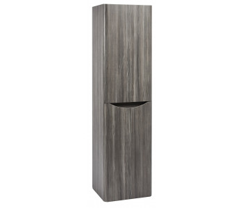 Iona Contour Avola Grey 1500mm Tall Boy Bathroom Storage Unit