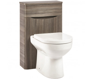 Iona Contour Avola Grey Back To Wall Toilet WC Unit 500mm
