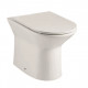 Iona Life Rimless Back To Wall Toilet Pan with Soft Close Seat