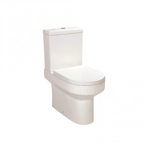 Iona Omni Open Back Pan with Cistern and Soft Close Seat
