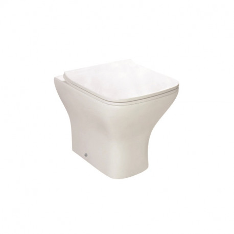 Iona Nix Back To Wall Toilet Pan with Slimline Seat