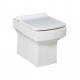 Iona Vola Back To Wall Toilet Pan with Slimline Seat