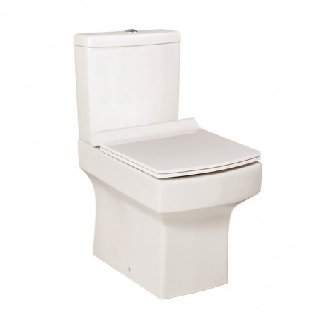 Iona Vola Open Back Pan with Cistern and Slimline Seat
