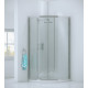 Iona A6 Easy Clean Single Door Offset Quadrant Shower Door 900mm x 760mm