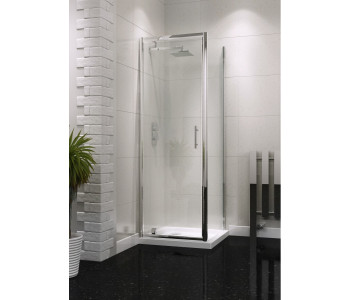 Iona A6 Easy Clean Pivot Shower Door 760mm