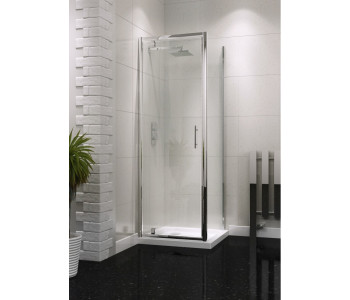 Iona A6 Easy Clean Pivot Shower Door 900mm