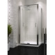 Iona A6 Easy Clean Semi Frameless Bifold Shower Door 700mm