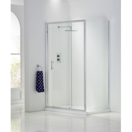 Iona A6 Easy Clean Shower Side Panel 800mm