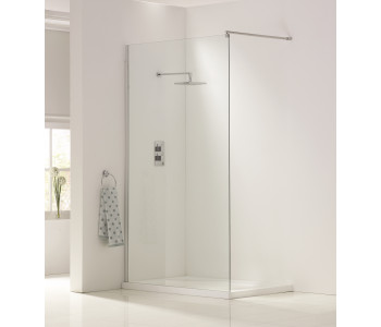 Iona A8 Easy Clean 8mm Glass Wetroom Shower Panel 700mm x 2000mm