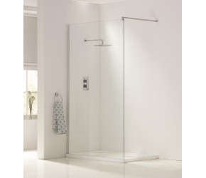 Iona A8 Easy Clean 8mm Glass Wetroom Shower Panel 800mm x 2000mm
