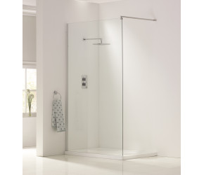 Iona A8 Easy Clean 8mm Glass Wetroom Shower Panel 1000mm x 2000mm