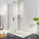 Iona A8 Easy Clean 8mm Glass Walk Around Wetroom Panel 1000mm x 2000mm