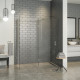 Iona A10 Easy Clean 10mm Glass Wetroom Shower Panel 600mm x 2000mm