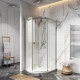 Iona A8 Easy Clean 8mm Glass Frameless Quadrant Shower Door 900mm Right Hand