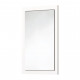 Iona Gloss White Wooden Frame Mirror 800mm x 500mm
