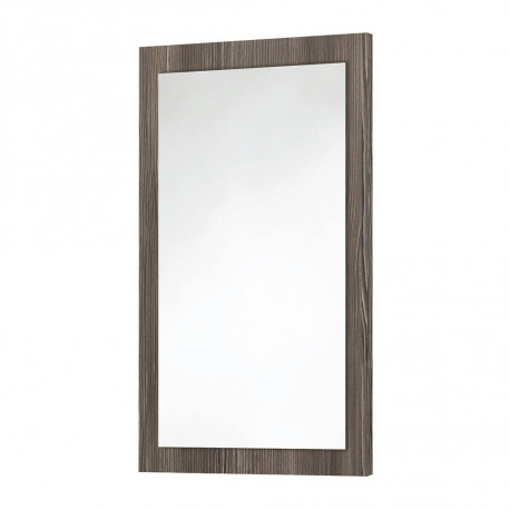 Iona Avola Grey Wooden Frame Mirror 800mm x 500mm