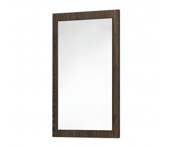Iona Dark Oak Wooden Frame Bathroom Mirror 800mm x 500mm
