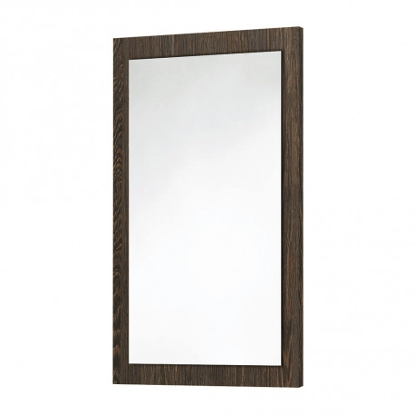 Iona Dark Oak Wooden Frame Mirror 900mm x 600mm