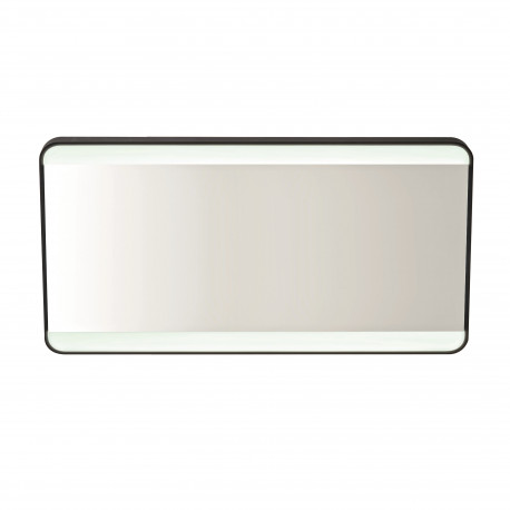 Iona Noire Soft Square LED Mirror 600mm x 1200mm