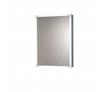 Iona LED Single Door Bathroom Mirror Cabinet 700mm x 500mm