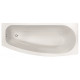 Iona Space Saver Shower Bath 1695mm x 695mm Left Hand with Panel and Screen