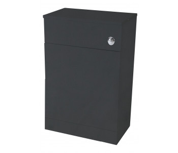Iona Verona Anthracite Back To Wall Toilet WC Unit 500mm