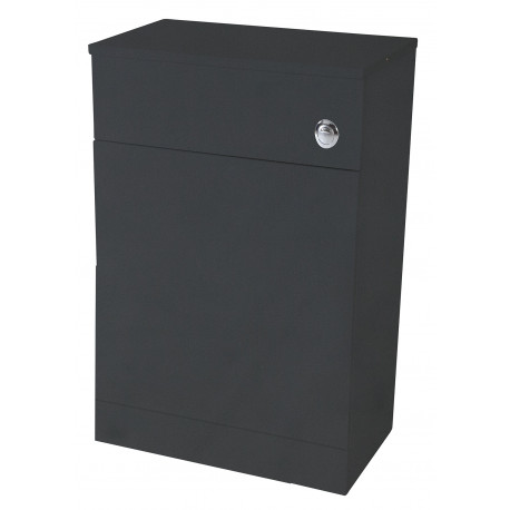 Iona Verona Anthracite Back To Wall Toilet WC Unit 600mm