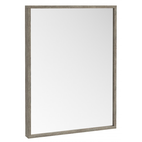 Iona Illumo Grey Oak Bathroom Mirror 800mm x 600mm