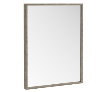 Iona Illumo Grey Oak Bathroom Mirror 800mm x 600mm