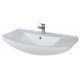 Iona Verona Gloss White Floor Standing Bathroom Vanity Unit and Basin 950mm