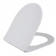 Iona Viva Rimless Comfort Height Closed Back Toilet Pan with Cistern & Soft Close Seat
