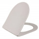 Iona Life Rimless Open Back Toilet Pan with Cistern and Soft Close Seat