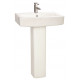 Iona Vola 570mm One Taphole Basin and Full Pedestal