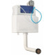 Iona Concealed Cistern with Polystyrene Jacket and Square Button