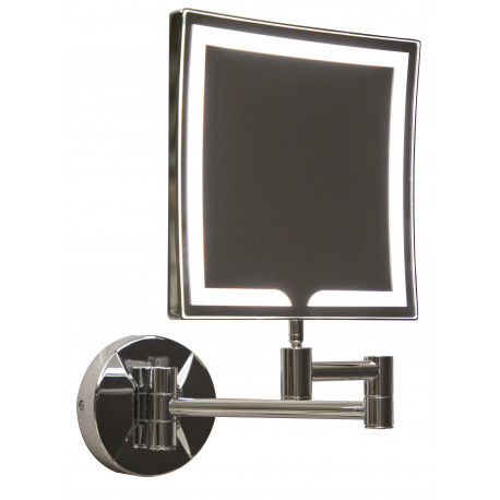 Iona Square LED Wall Mounted Make-Up Mirror 200mm