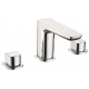Iona Uno Chrome 3 Taphole Deck Mounted Bath Filler Tap