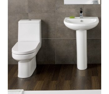 Kartell Bijoux 4 Piece Toilet and Basin Bathroom Suite