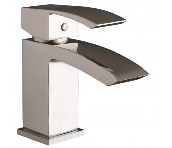 Iona Distro Chrome Mono Basin Mixer Tap With Push Waste