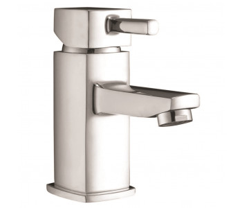 Iona Zero Chrome Mono Basin Mixer Tap With Push Waste