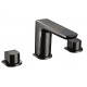 Iona Uno Matt Black 3 Taphole Basin Mixer Tap