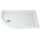 Iona 40mm Stone Resin Offset Quadrant Shower Tray Left Hand 900mm x 800mm