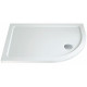 Iona 40mm Stone Resin Offset Quadrant Shower Tray Right Hand 1000mm x 800mm