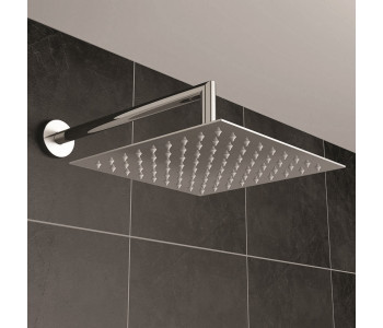 Iona Chrome Ultra Slim Square Shower Head 300mm