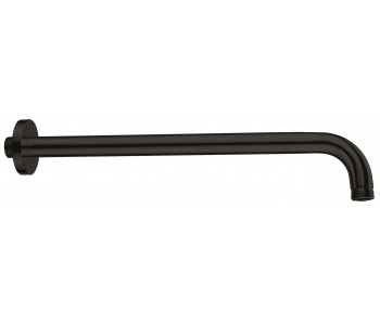 Iona Matt Black Round Wall Arm